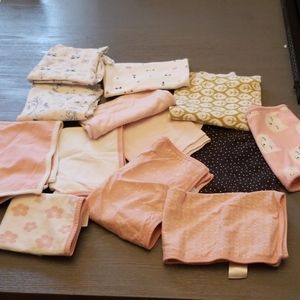 Bundle 13 Baby bibs/ burp cloths